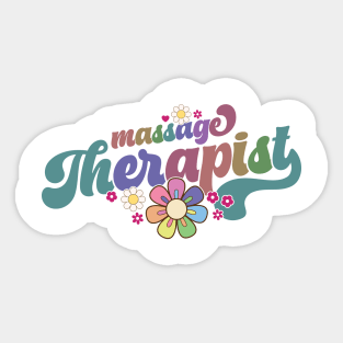 Massage Therapist Sticker